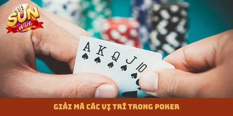 Các vị trí trong Poker