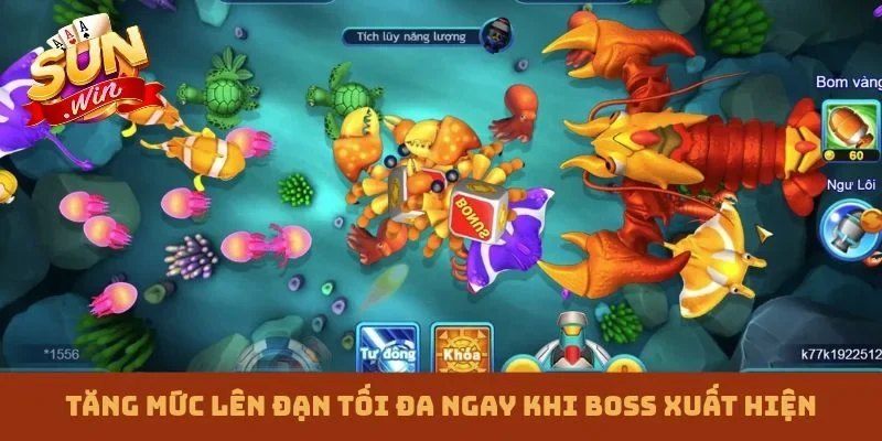 Tăng mức lên đạn tối đa ngay khi boss xuất hiện